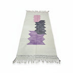 Rainbow Diamond Azilal Moroccan Rug – Handmade Multi-Color Geometric Tribal Wool Shag