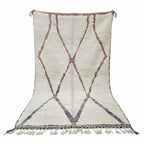 Rainbow Diamond Moroccan Azilal Rug – Handmade Multi-Color Tribal Wool Shag
