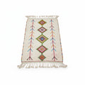 Rainbow Diamond Azilal Moroccan Rug – Handmade Multi-Color Tribal Wool Shag